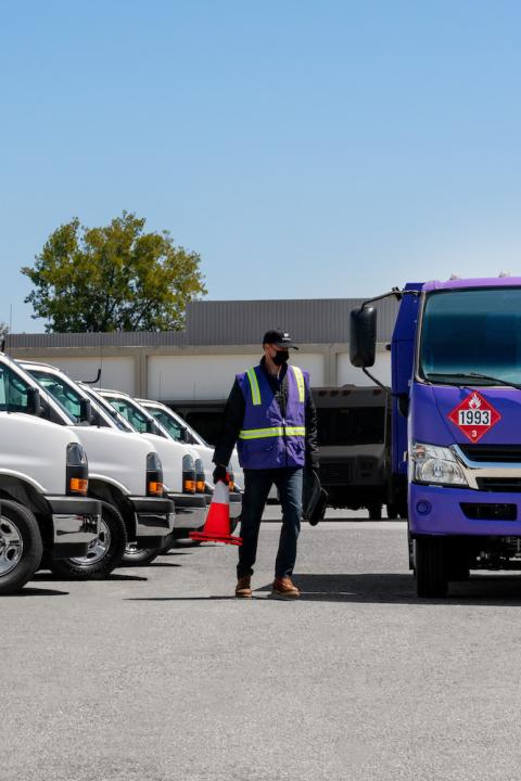 Booster mobile fueling