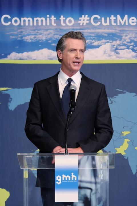 Gavin Newsom, governor of California — climate disclosure bills