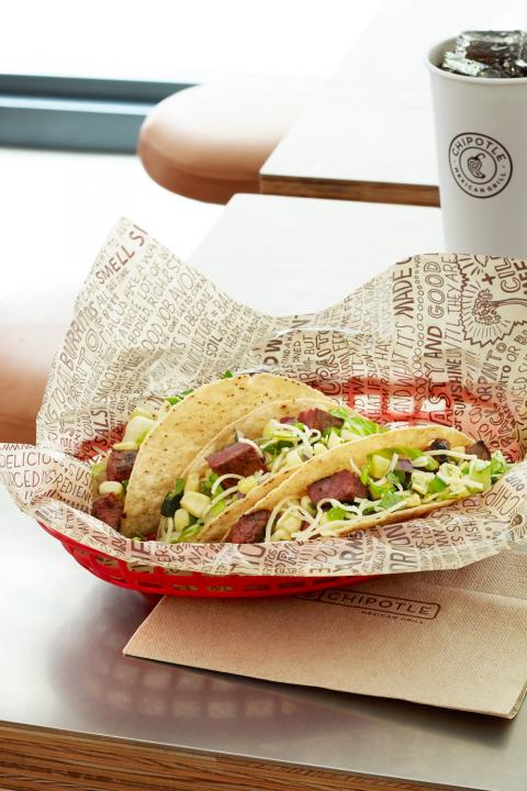 Chipotle tacos 