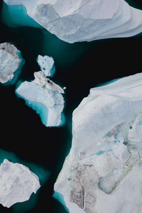Climate change melting sea ice - climate action