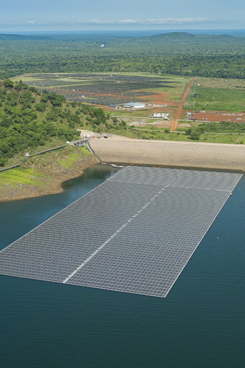 Ghana floating solar