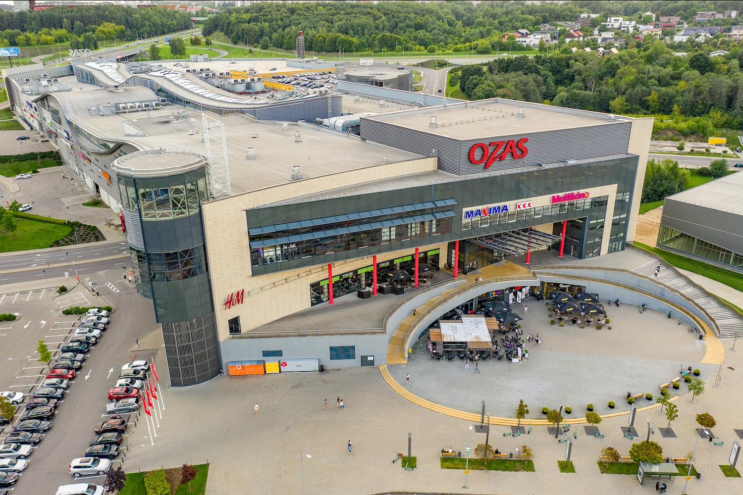 The Ozas shopping mall in Vilnius, Lithuania — AI