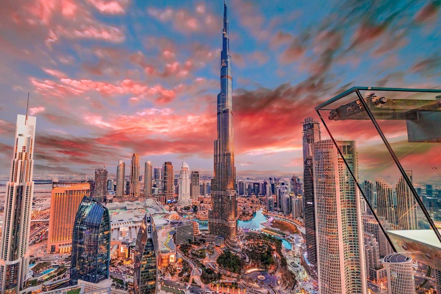 Burj Khalifa in Dubai — tallest skyscrapers in the world