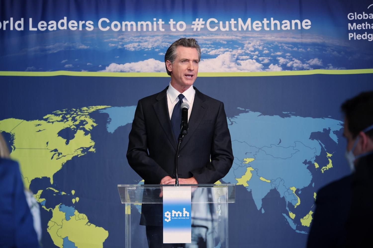 Gavin Newsom, governor of California — climate disclosure bills