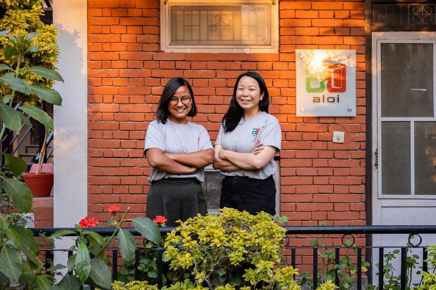 Sonika Manandhar and Tiffany Tong, the founders of Aloi — Catalyzing Women’s Entrepreneurship