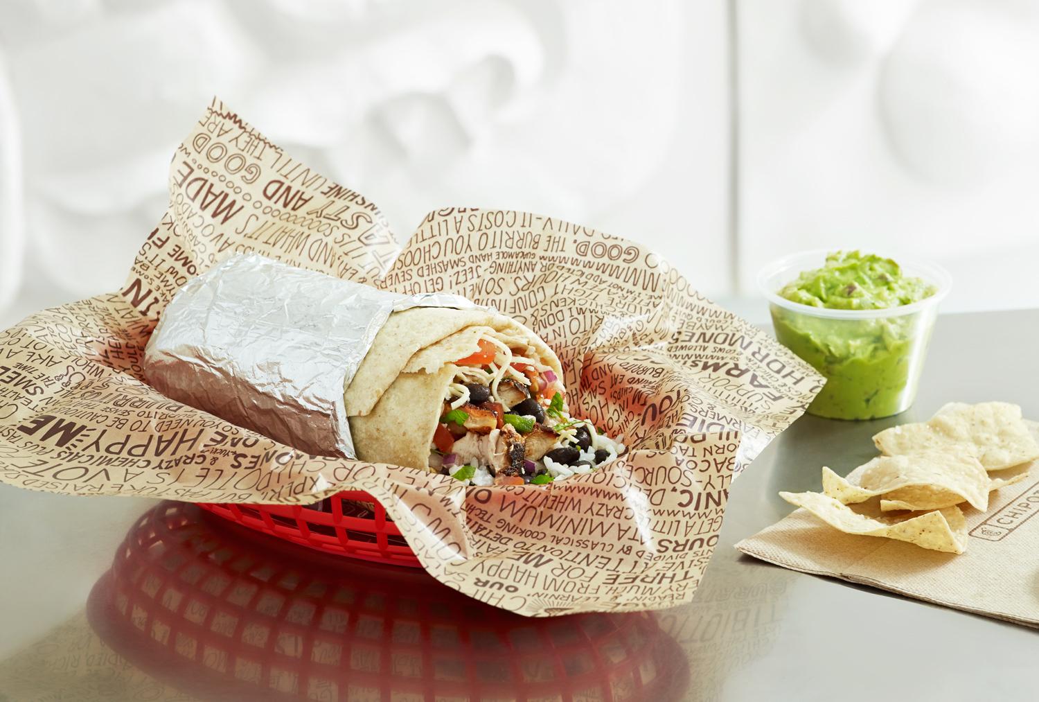 Chipotle burrito