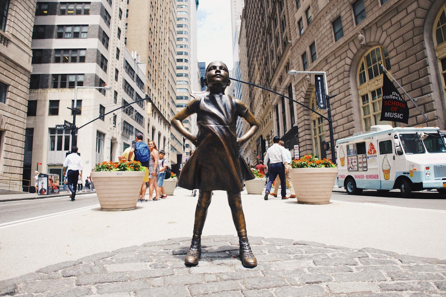 Fearless Girl statue - Goldman Sachs wants more women on boards