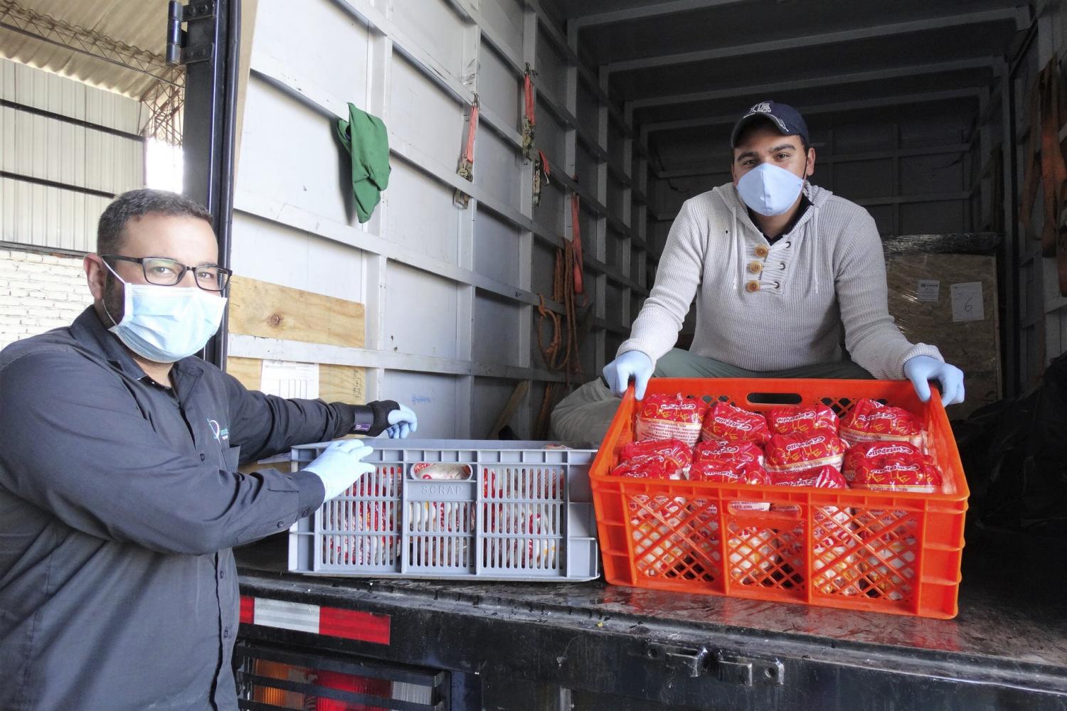 food donations fight hunger COVID-19