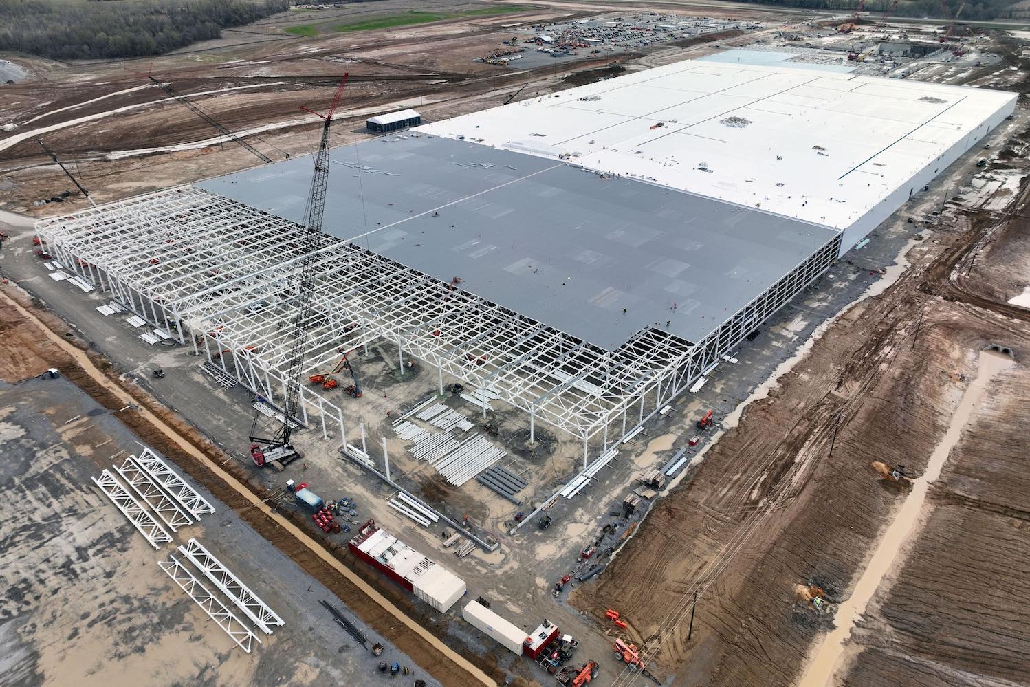 Ford BlueOval City in Tennessee - under construction - will manufacture Project T3 electric truck