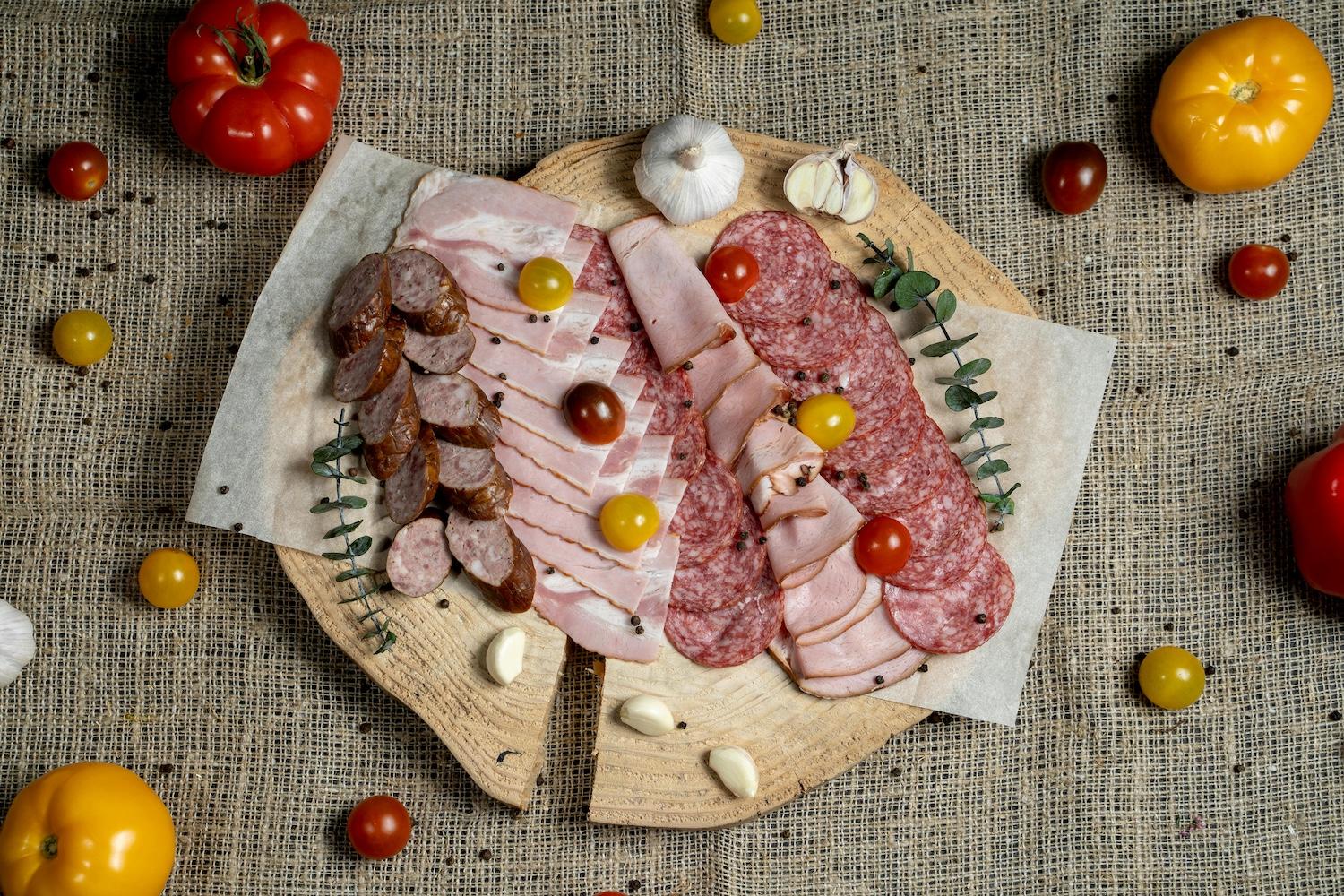 A plate of deli meats — Listeria