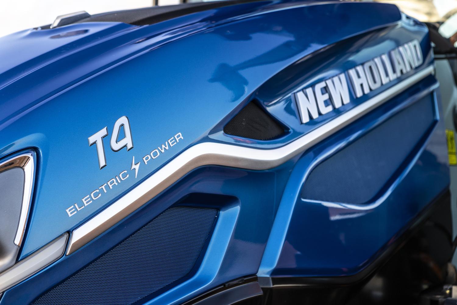 New Holland T4 Electric Power Bonnet - electrification of agricultural equipment