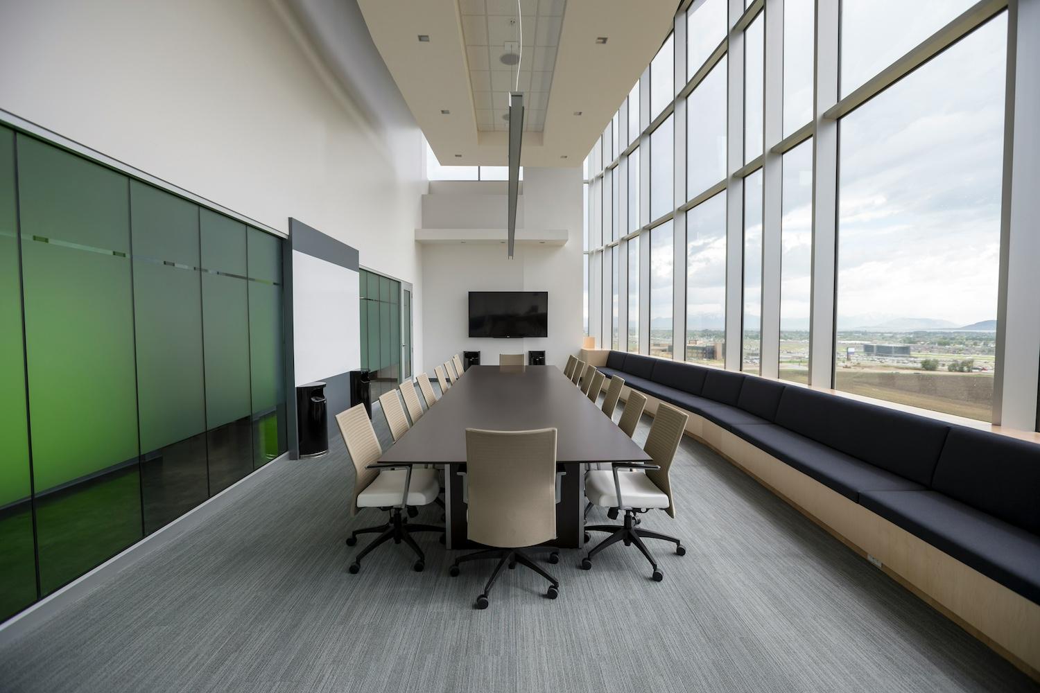 An empty boardroom — gender gap