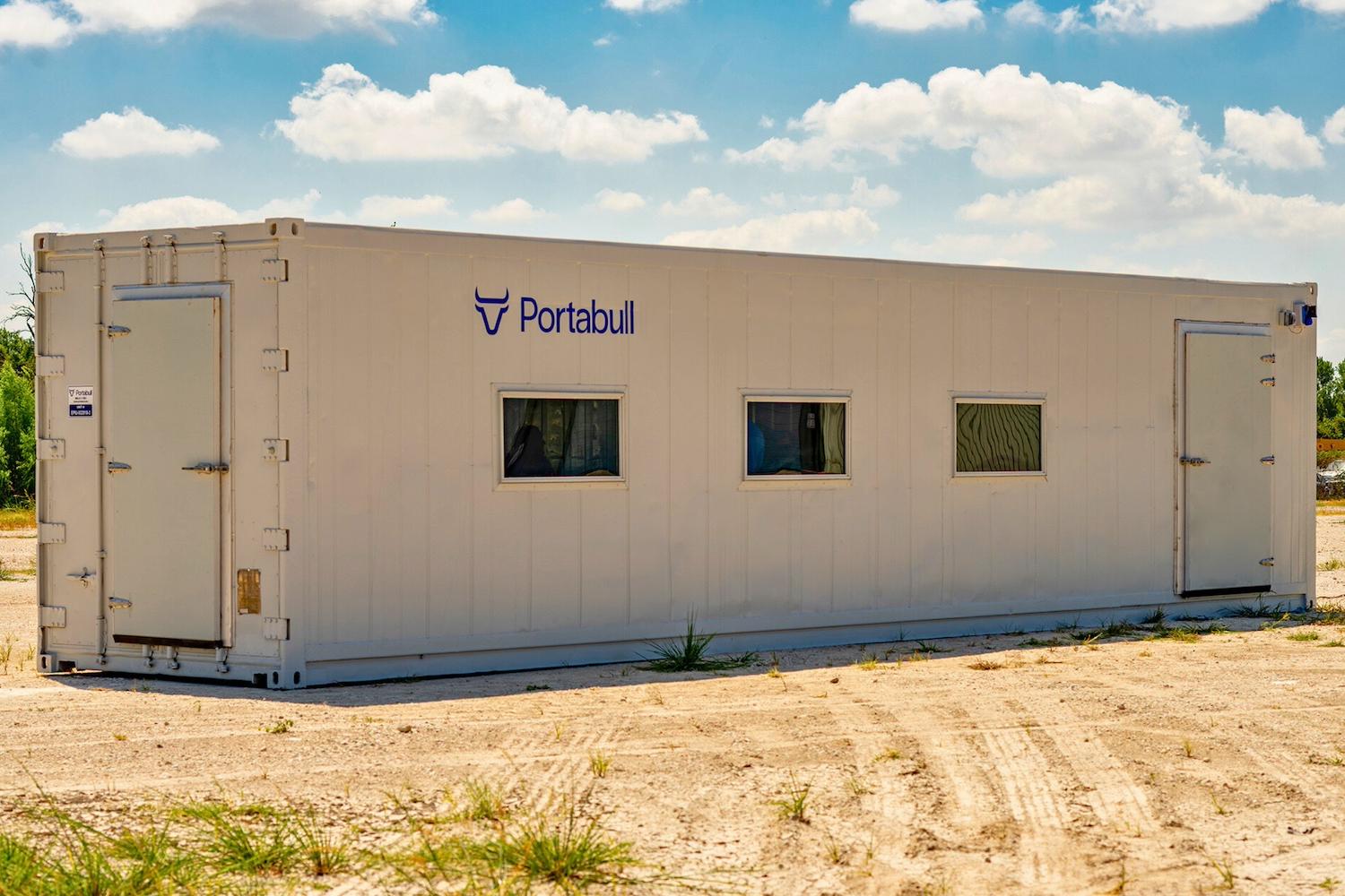 One of Portabull's cooler rooms. 