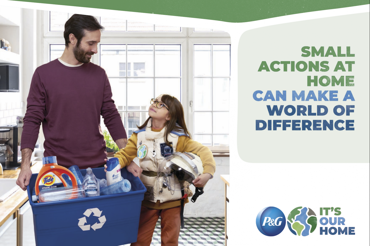 Procter and Gamble Small Actions at Home