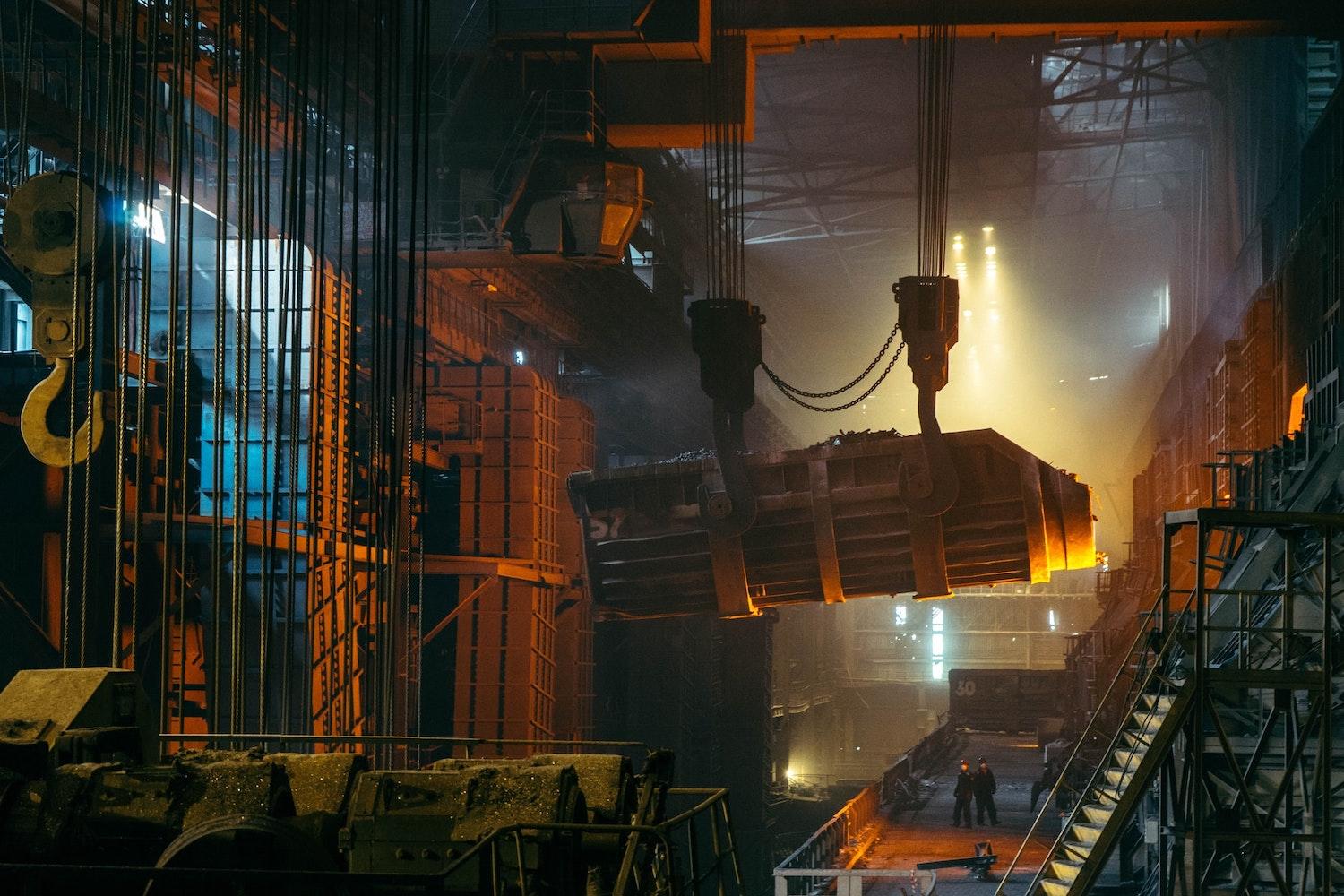 Steelmaking Plant - Factory - Decarbonization of Heavy Industries