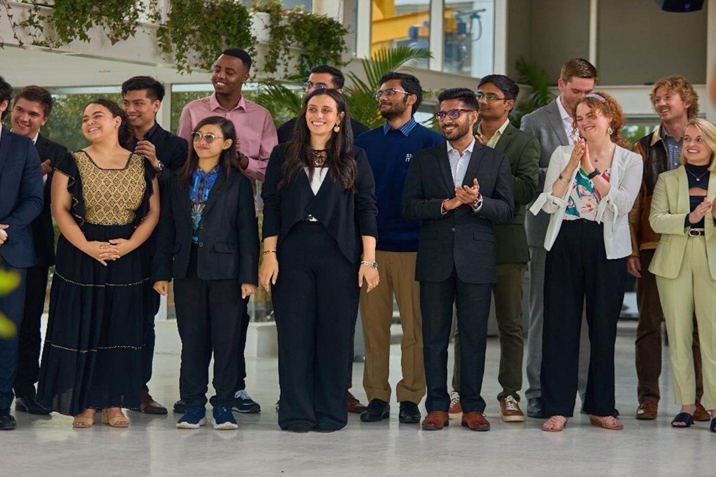 The 2024 Semi Finalists at the Entrepreneurs' Organization Global Student Entrepreneur Awards.