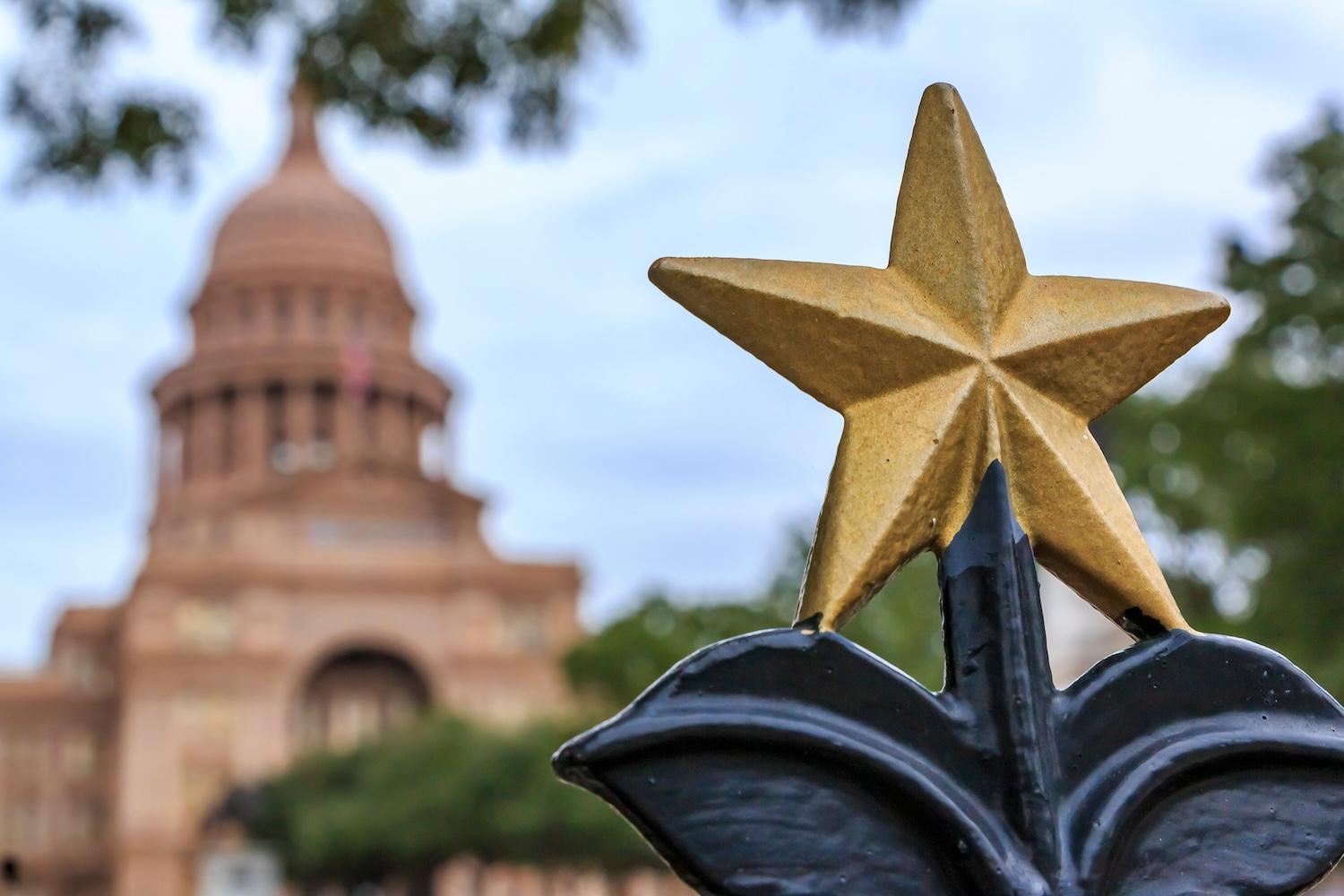 Texas State Capitol Building — public support is dwindling for anti-ESG laws in states like texas 