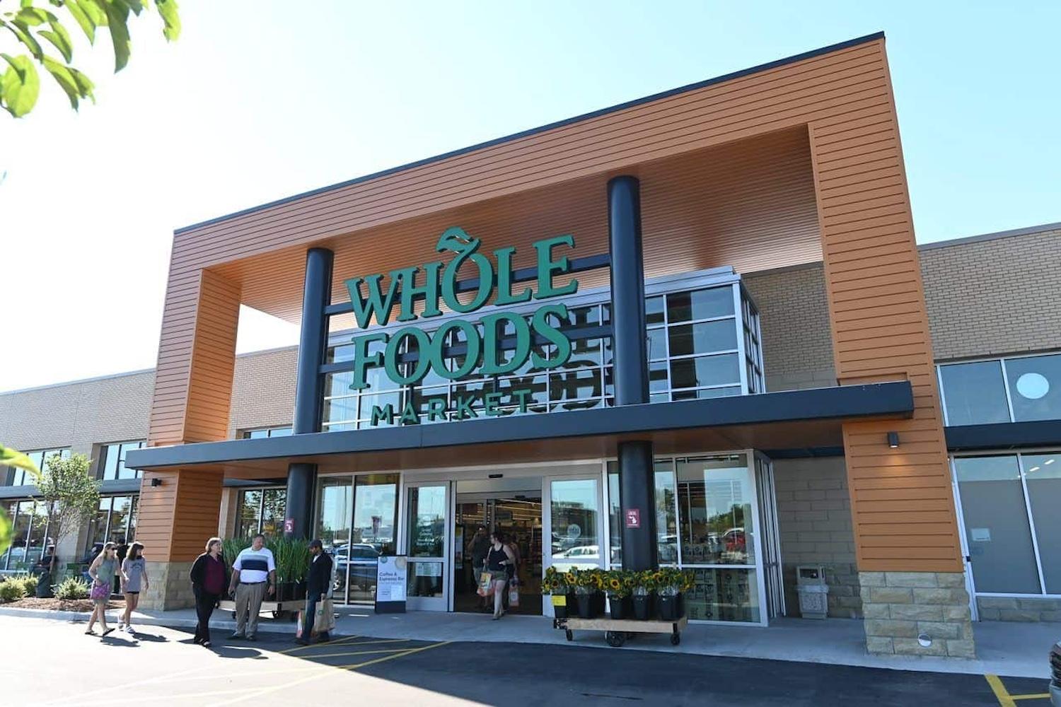 A Whole Foods store in Grand Rapids, Michigan — pollinator health. 