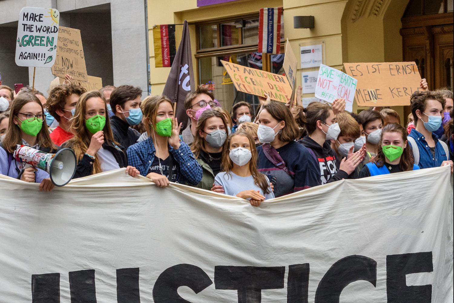 Youth Activists Greta Thunberg Climate Strike