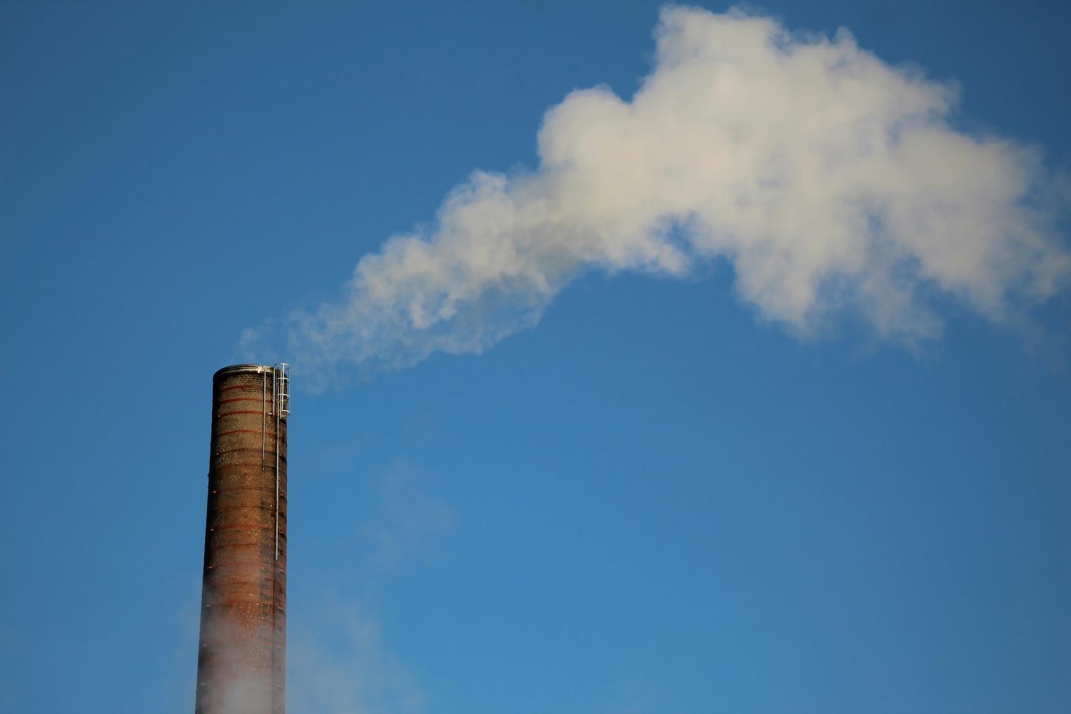 A smoke stack — direct air capture