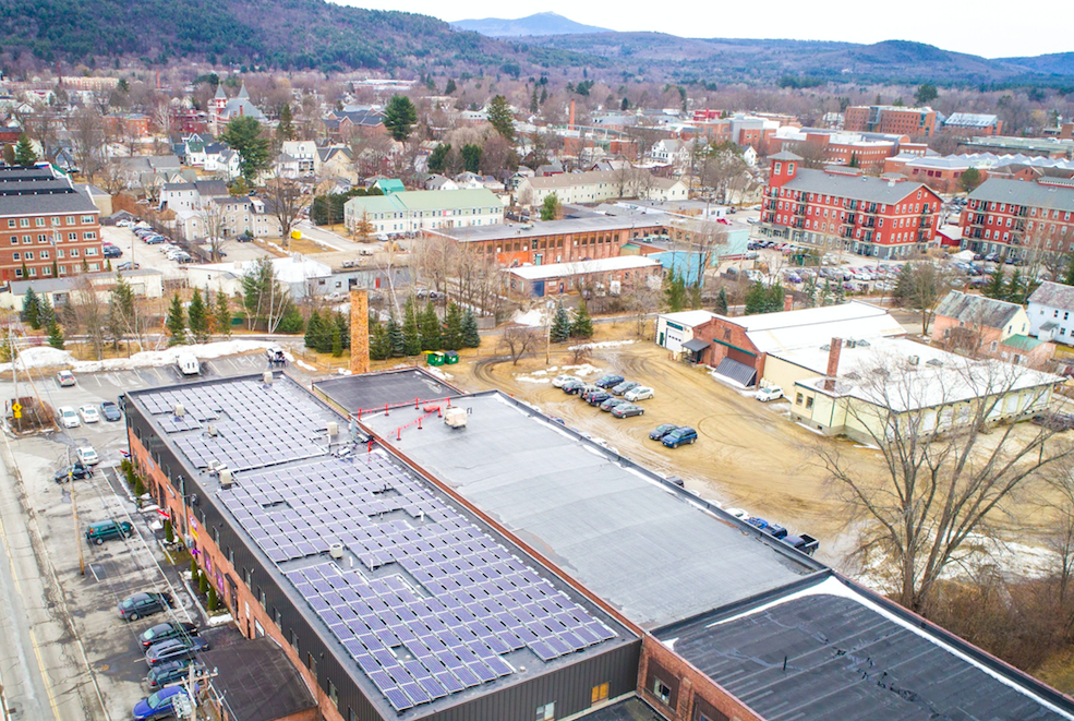 Keene, New Hampshire, was in the news earlier this year over a new restaurant's controversial name. But now the town can boast about its role in the renewables revolution.