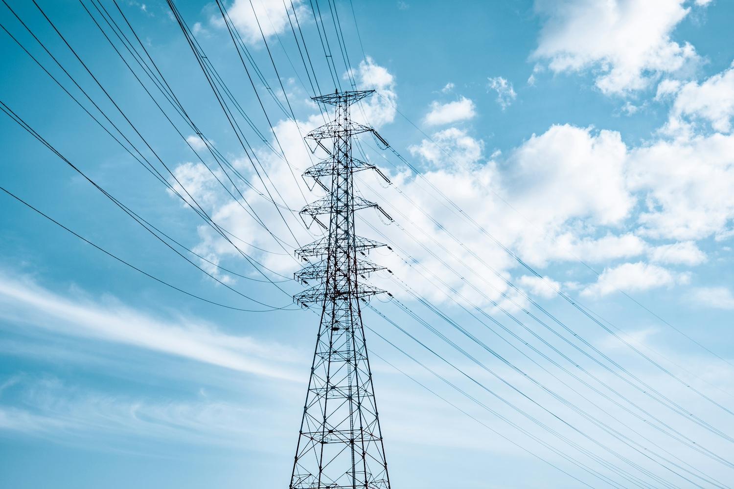 Power lines — energy transition