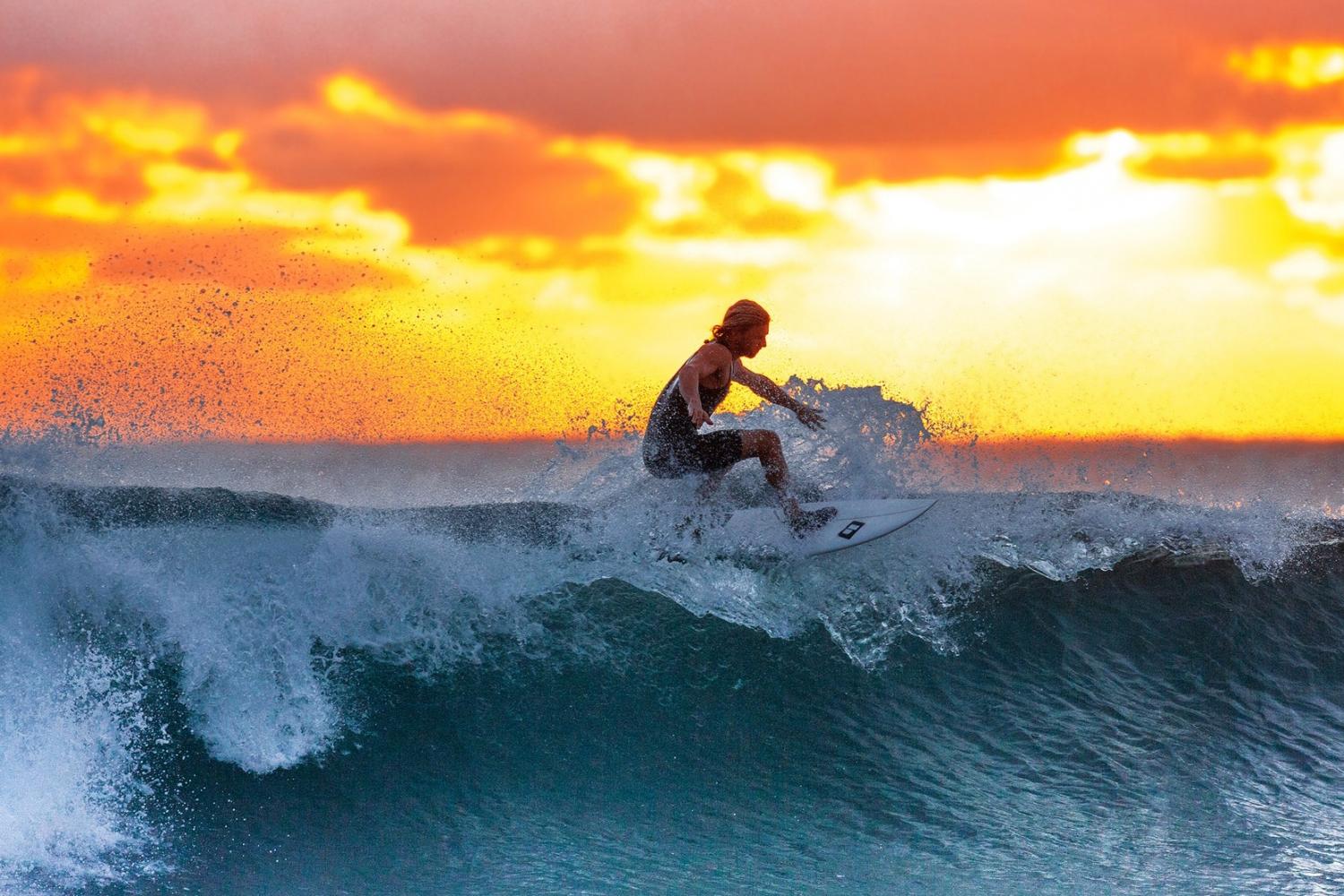 surfing