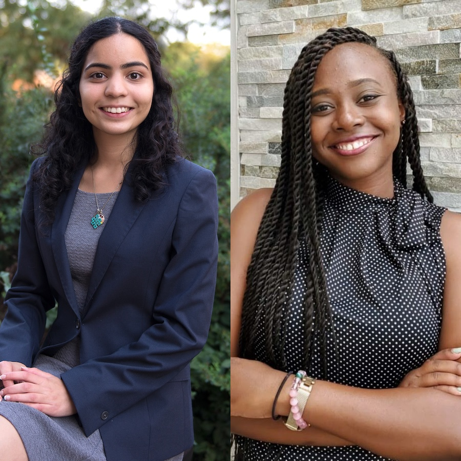 Kahini Shah and Shaye-Ann Hopkins headshot