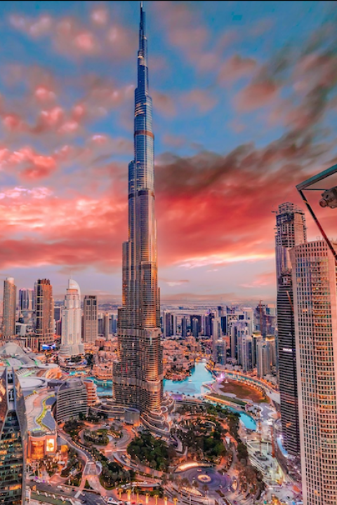 Burj Khalifa in Dubai — sustainable design for the tallest skyscrapers in the world