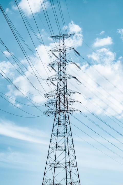 Power lines — energy transition