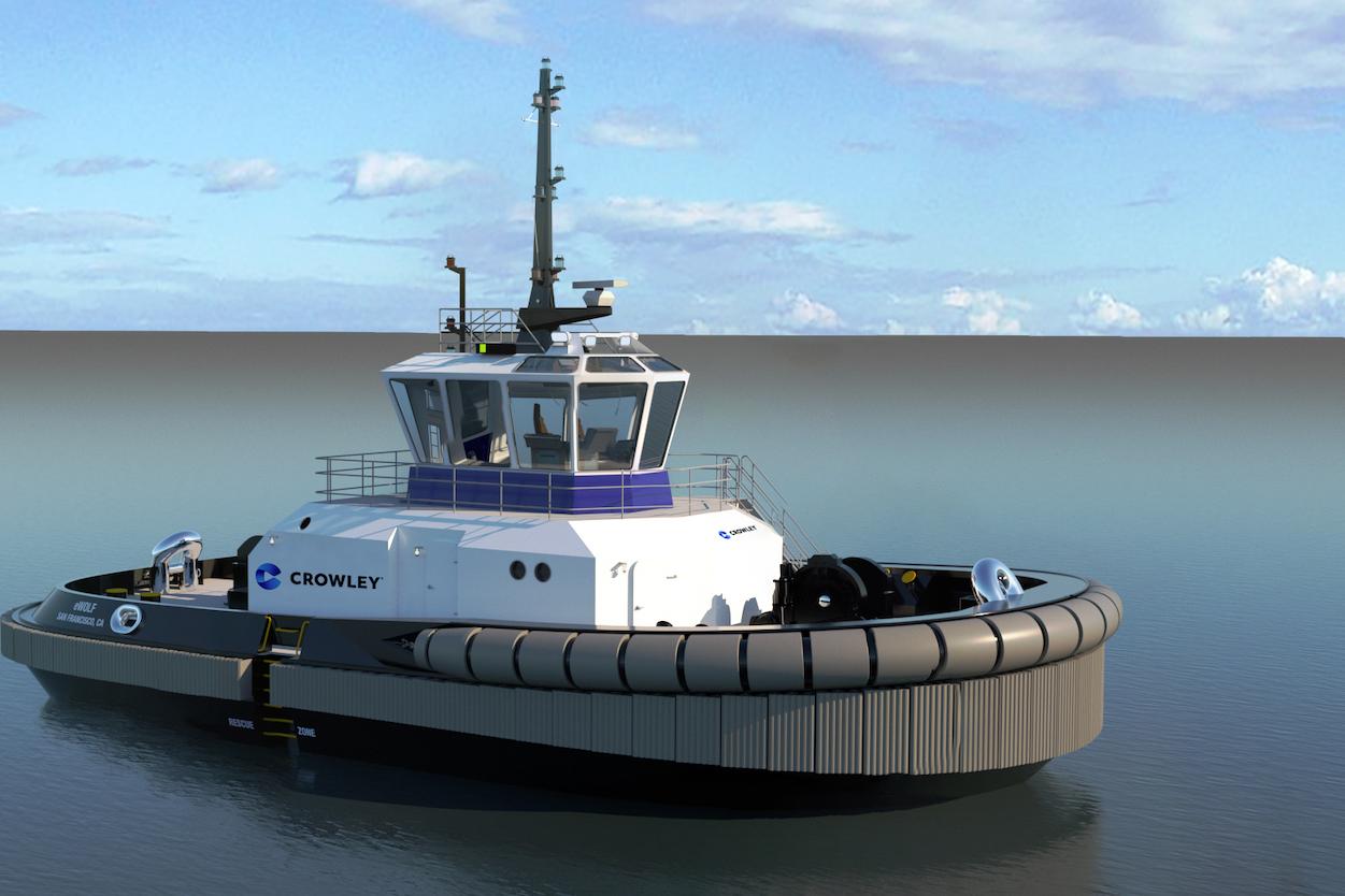 Crowley eWolf electric tugboat - Decarbonizing the Maritime Industry