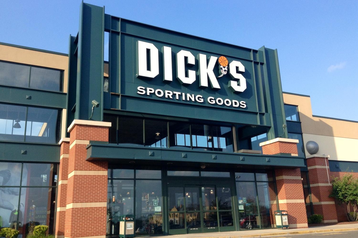 A Dick's Sporting Goods store — gun violence
