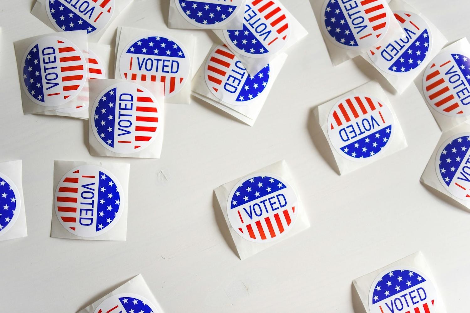 I voted stickers — how brands can support free and fair elections in the U.S.