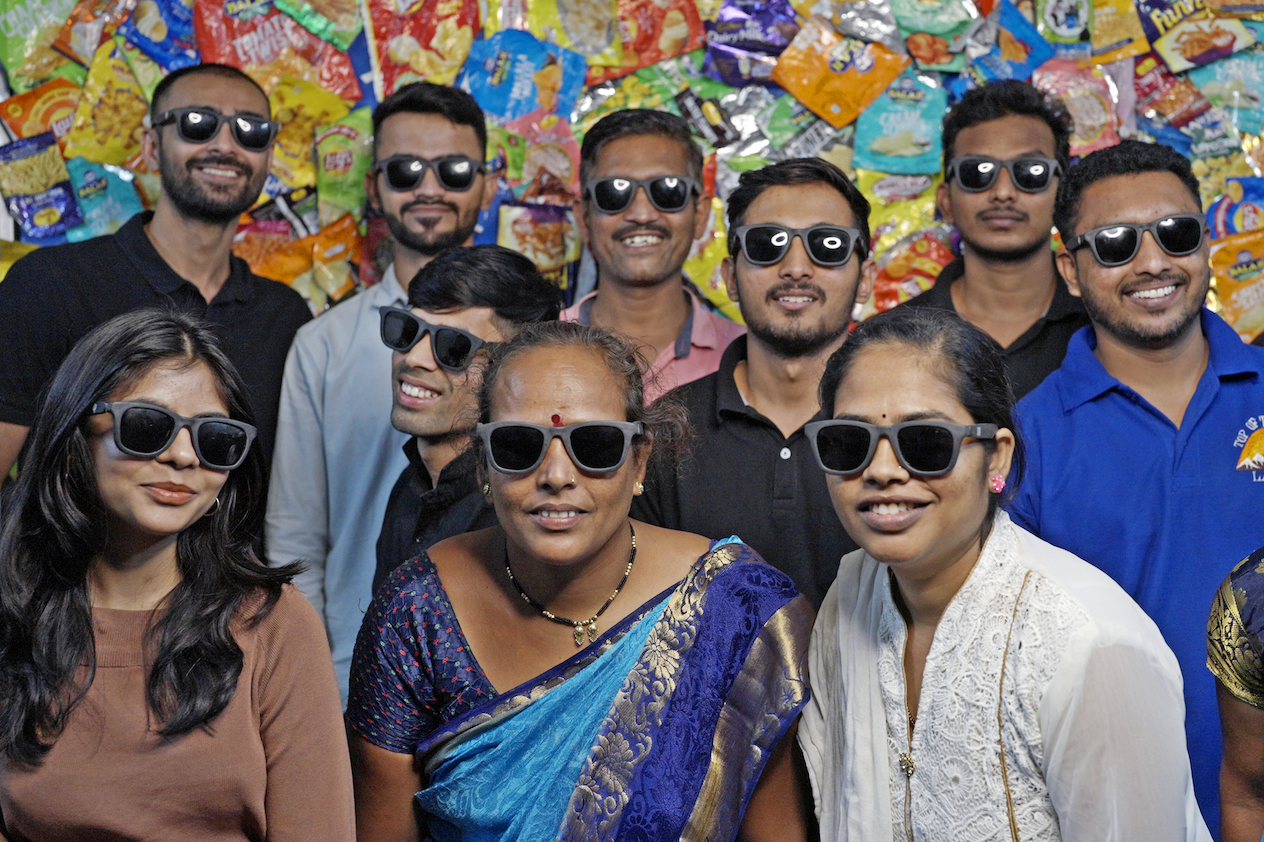 Ashaya Team Wearing Sunglasses