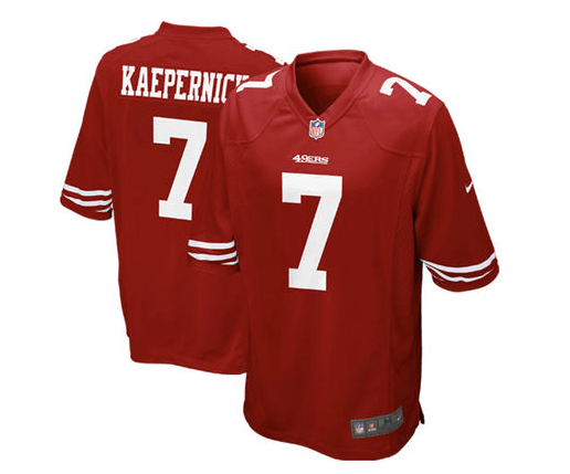 Colin Kaepernick Now the Top Selling NFL Jersey in the U.S